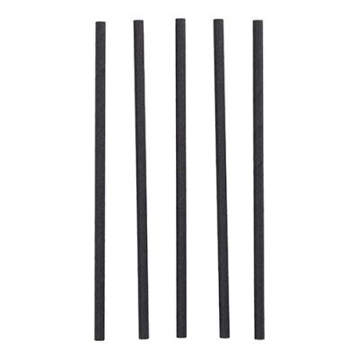 Papstar 500 Shake-Halme Papier &Oslash; 8 mm x 25 cm schwarz