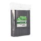 Papstar 100 Shake-Halme Papier &Oslash; 10 mm x 21 cm schwarz