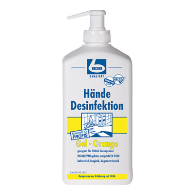 &quot;PCCP1035&quot; H&auml;nde Desinfektion 500 ml Orange Gel
