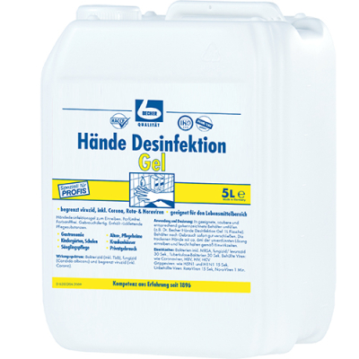 &quot;PCCP1035&quot; H&auml;nde Desinfektion 5 l Gel