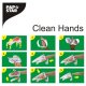 Clean Hands Base Kit Edelstahl 11,5 cm x 12,7 cm x 22 cm silber