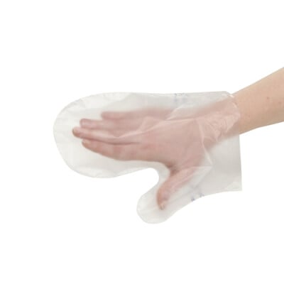 100 F&auml;ustling Handschuhe, Clean Hands transparent