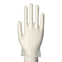 100 Medi-Inn&reg; PS Handschuhe, Vinyl gepudert "Light" transparent Gr&ouml;&szlig;e L