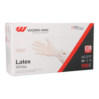 100 &quot;WORK-INN&quot; Handschuhe, Latex gepudert...