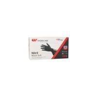 100 &quot;WORK-INN/PS&quot; Handschuhe, Nitril puderfrei &quot;Black Soft&quot; schwarz Gr&ouml;&szlig;e M