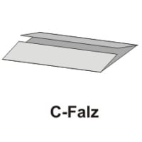 Papstar 120 Blatt Handtuchpapier C-Falz 50 cm x 25 cm...