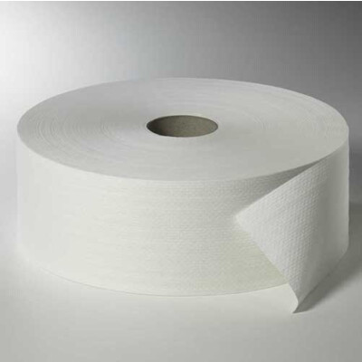 6 Rollen Toilettenpapier, 2-lagiges Tissue &Oslash; 26,5 cm x 420 m x 10 cm weiss "Maxi Rollen" Gro&szlig;rolle