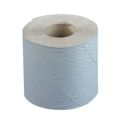48 Rollen Toilettenpapier, 1-lagiges Krepp &Oslash; 11,5 cm x 12 cm x 9,8 cm natur "Basic" 400 Blatt