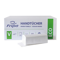 3200 Blatt Handtuchpapier V-Falz 23 cm x 25 cm weiss...