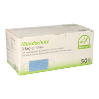 50 Medi-Inn&reg; Mundschutz Type II 3-lagig 9 cm x 17,5...