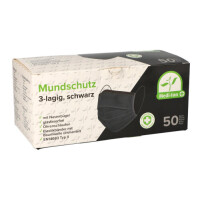 50 Medi-Inn&reg; Mundschutz Type II 3-lagig 9 cm x 17,5...