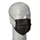 50 Medi-Inn&reg; Mundschutz Type II 3-lagig 9 cm x 17,5 cm schwarz mit Nasenb&uuml;gel