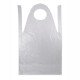 100 Medi-Inn&reg; Sch&uuml;rzen, PE 75 cm x 125 cm weiss PLUS, geh&auml;mmert