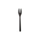 50 &quot;Circulware by Haval&quot; Mehrweg-Snackgabeln PP-MF 13 cm schwarz extra stabil