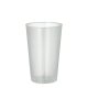 25 Mehrweg-Trinkbecher PP 0,3 l &Oslash; 7,8 cm x 11,8 cm transluzent unzerbrechlich