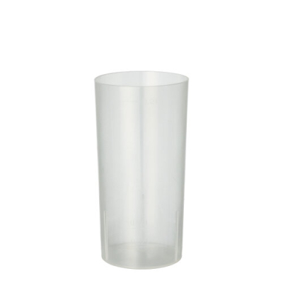 10 Mehrweg-Gl&auml;ser f&uuml;r Longdrinks PP 0,2 l &Oslash; 5,5 cm x 10,9 cm transluzent unzerbrechlich