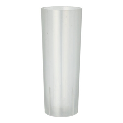 10 Mehrweg-Gl&auml;ser f&uuml;r Longdrinks PP 0,3 l &Oslash; 5,85 cm x 15,2 cm transluzent unzerbrechlich