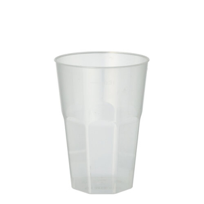 30 Mehrweg-Gl&auml;ser f&uuml;r Caipirinha PP 0,3 l &Oslash; 8 cm x 11 cm transluzent unzerbrechlich