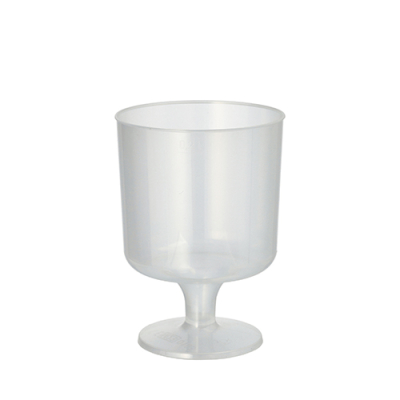 10 Mehrweg-Stiel-Gl&auml;ser f&uuml;r Rotwein PP 0,2 l &Oslash; 7,2 cm x 10 cm einteilig, unzerbrechlich