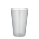 50 Mehrweg-Trinkbecher PP 0,4 l &Oslash; 8,6 cm x 13 cm transluzent unzerbrechlich