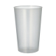 30 Mehrweg-Trinkbecher PP 0,5 l &Oslash; 9,1 cm x 14 cm transluzent unzerbrechlich