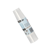20 Mehrweg-Gl&auml;ser f&uuml;r Schnaps PP 4 cl &Oslash; 4,3 cm x 5,2 cm satiniert, unzerbrechlich