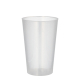 10 Mehrweg-Trinkbecher PP 0,3 l &Oslash; 7,8 cm x 11,8 cm transluzent unzerbrechlich