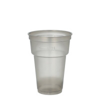50 Mehrweg-Trinkbecher PP 0,2 l &Oslash; 7,8 cm x 10,4 cm...