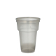 50 Mehrweg-Trinkbecher PP 0,2 l &Oslash; 7,8 cm x 10,4 cm grau