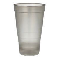 25 Mehrweg-Trinkbecher PP 0,5 l &Oslash; 9,5 cm x 14,4 cm...