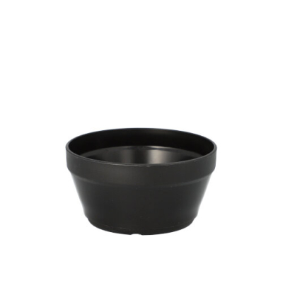 56 "Circulware by Haval" Mehrweg-Trinkbecher PP rund 0,1 l &Oslash; 8 cm x 4,1 cm schwarz