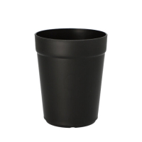 24 "Circulware by Haval" Mehrweg-Trinkbecher PP rund 0,3 l &Oslash; 8 cm x 10 cm schwarz