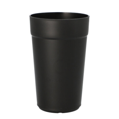 16 "Circulware by Haval" Mehrweg-Trinkbecher PP rund 0,4 l &Oslash; 8 cm x 13 cm schwarz