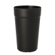 16 "Circulware by Haval" Mehrweg-Trinkbecher PP rund 0,4 l &Oslash; 8 cm x 13 cm schwarz
