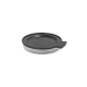 24 "Circulware by Haval" Mehrweg-Deckel f&uuml;r Trinkbecher PP rund &Oslash; 8 cm x 1,5 cm schwarz