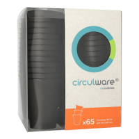65 "Circulware by Haval" Mehrweg-Automatenbecher rund 0,18 l &Oslash; 7 cm x 8,7 cm