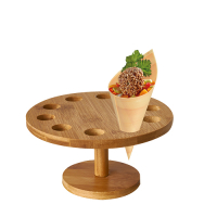 Papstar Tray, Bambus "pure" rund &Oslash; 18 cm...
