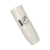 25 Mehrweg-Snack- und Suppenbecher PP 500 ml &Oslash; 11,5 cm x 8,5 cm weiss