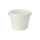 25 Mehrweg-Snack- und Suppenbecher PP 500 ml &Oslash; 11,5 cm &Acirc;&middot; 8,5 cm weiss