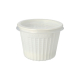 25 Mehrweg-Snack- und Suppenbecher PP 500 ml &Oslash; 11,5 cm x 8,5 cm weiss
