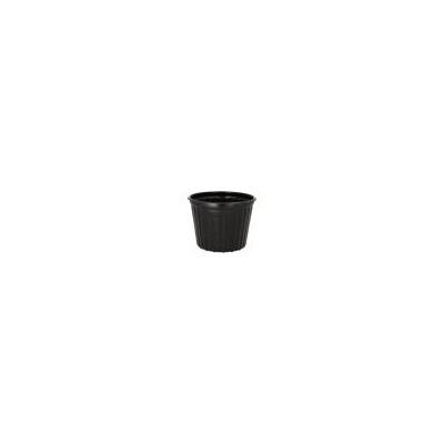 25 Mehrweg-Snack- und Suppenbecher PP 500 ml &Oslash; 11,5 cm &Acirc;&middot; 8,5 cm schwarz