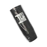 25 Mehrweg-Snack- und Suppenbecher PP 500 ml &Oslash; 11,5 cm x 8,5 cm schwarz