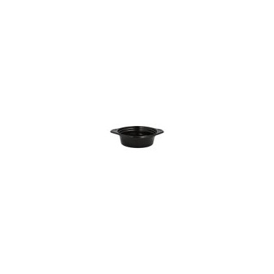 12 Mehrweg-Suppenschalen PP 500 ml &Oslash; 15,6 cm &Acirc;&middot; 4,5 cm schwarz