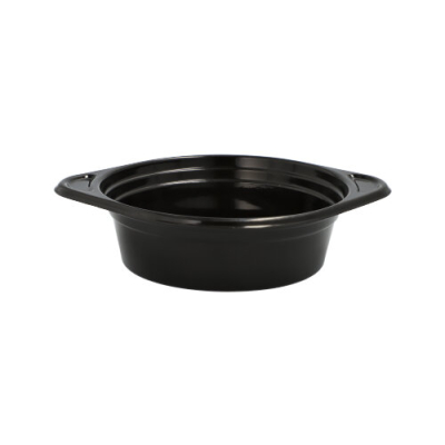 12 Mehrweg-Suppenschalen PP 500 ml &Oslash; 15,6 cm x 4,5 cm schwarz
