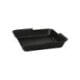 12 &quot;Circulware by Haval&quot; Mehrweg-Schalen Mix &amp; Match eckig 3 cm x 15,6 cm x 15,6 cm schwarz