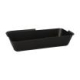 12 &quot;Circulware by Haval&quot; Mehrweg-Schalen Mix &amp; Match eckig 4,7 cm x 11,7 cm x 23,4 cm schwarz