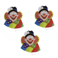 5 H&uuml;tchen &quot;Clowngesicht&quot;