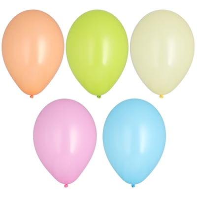 Papstar 10 Luftballons &Oslash; 25 cm farbig sortiert &quot;Pastel&quot;