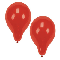 10 Luftballons &Oslash; 25 cm rot