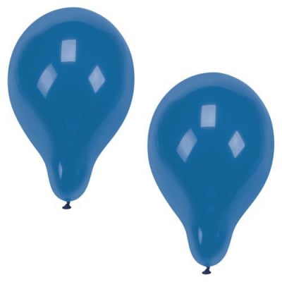 10 Luftballons &Oslash; 25 cm blau